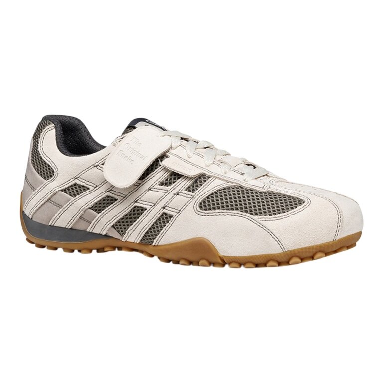 Geox Sneaker Snake Original A (Suede/Synthetic) 2026 light grey/sand men's