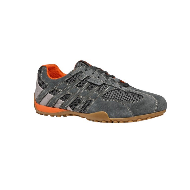 Geox Sneaker Snake Original A (Suede/Synthetic) dark grey men's