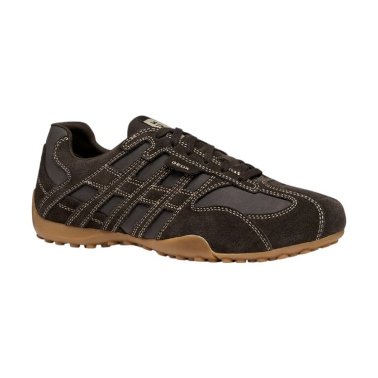Geox Sneaker Snake Original (Leather) dark brown men's