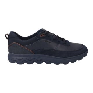 Geox Spherica E Sneakers (Nappa Leather/Suede) navy blue Men's