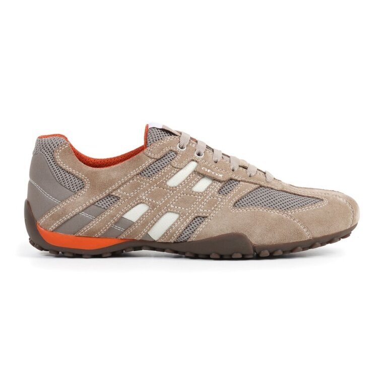 Geox Men's Snake Sneakers (Suede/Textile) beige