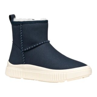 Geox Ankle Boot Laquinny A (Suede, warm lining) navy blue girls