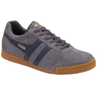Gola Sneaker Harrier Suede-Leather shadow grey/navy Men