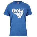 Gola Leisure T-shirt Logo Print Washed (Cotton) blue Men's