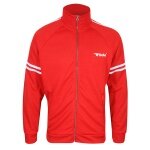 Gola Leisure Jacket Raglan Track Top Full Zip Red Men's