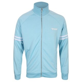 Gola Leisure Jacket Raglan Track Top Full Zip Light Blue Men's