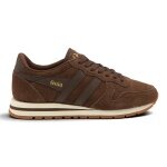 Gola Sneaker Daytona Suede Leather Dark Brown Ladies