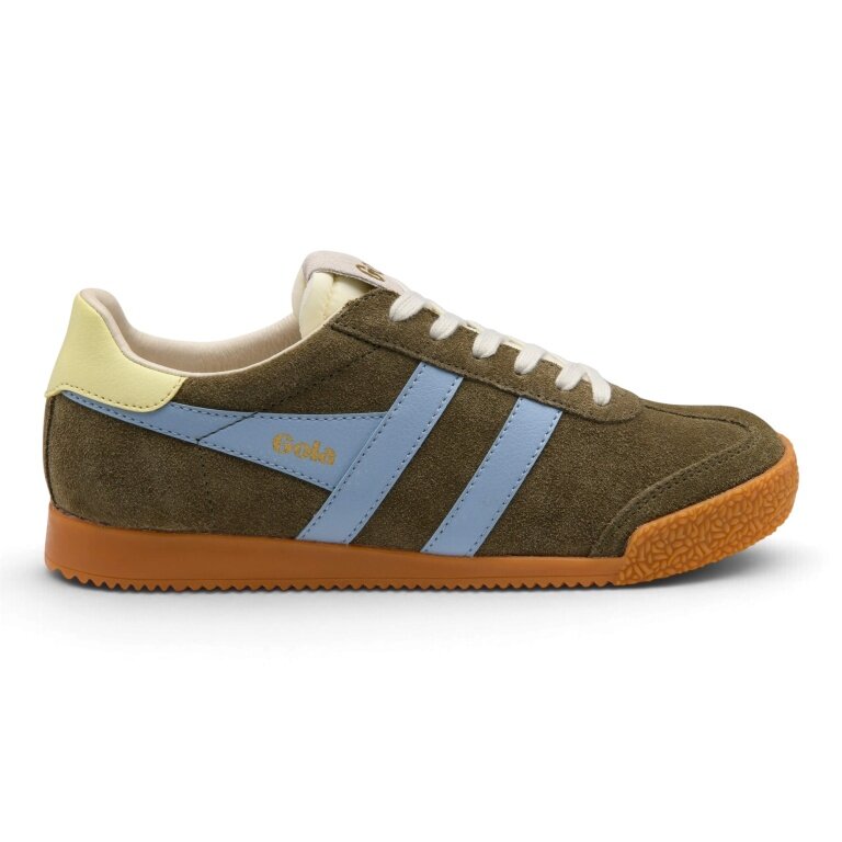 Gola Sneaker Elan 2026 khaki/light blue/yellow ladies