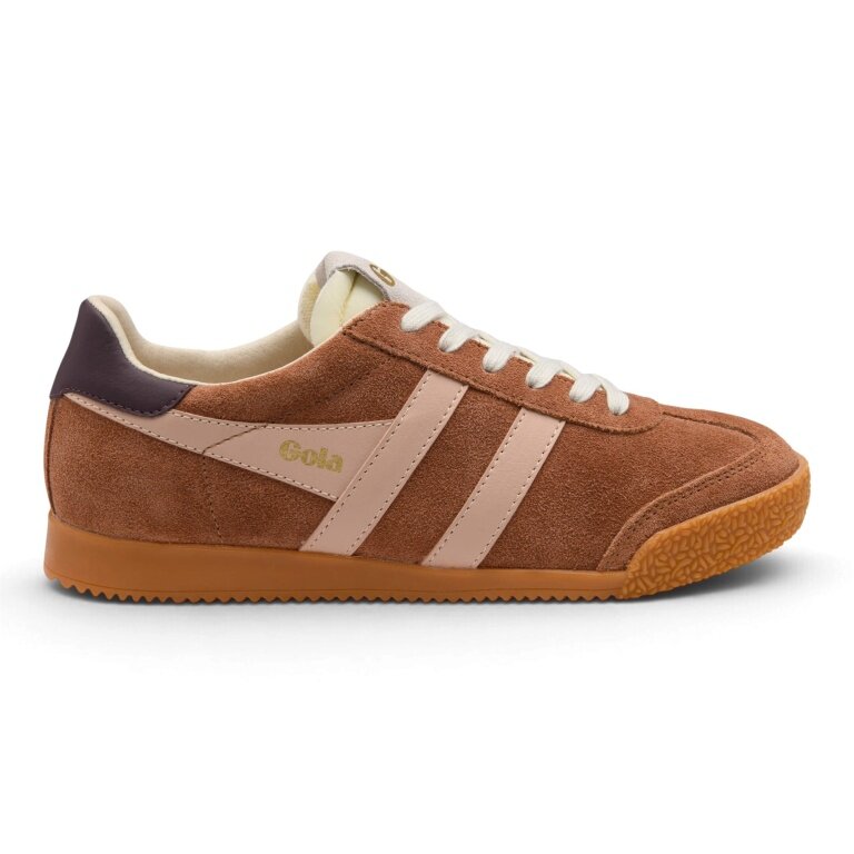 Gola Sneaker Elan 2026 dark brown/pink ladies