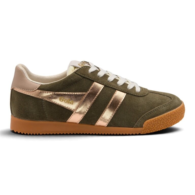 Gola Sneaker Elan Glitz 2026 khaki green/pink/gold ladies