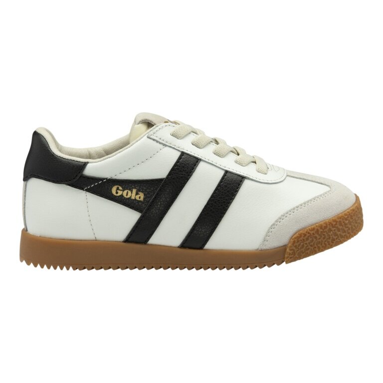 Gola Sneaker Elan 2026 (Suede, Lace-up) white/black children