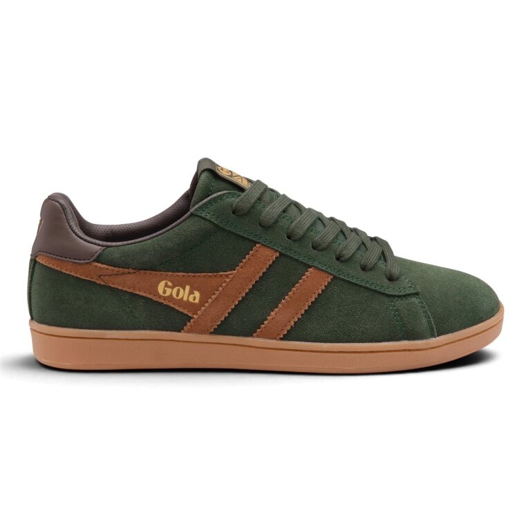 Gola Sneaker Equipe II Suede-Leather 2026 khaki green/brown Men's