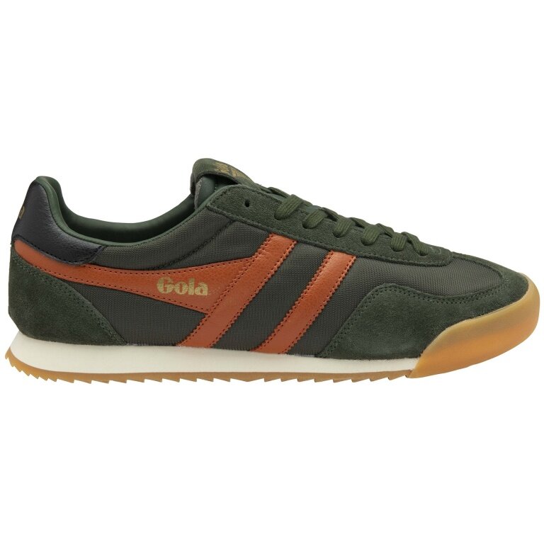 Gola Sneakers Europe 2026 khaki green/orange men's
