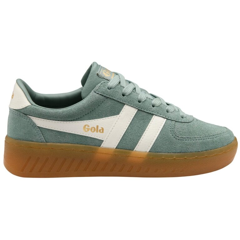 Gola Grandslam Suede Sneakers 2026 mist green/off white Ladies