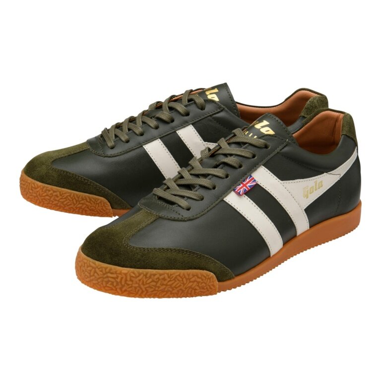 Gola Harrier Elite 2 2026 Sneakers - Made in England - khaki green Men's