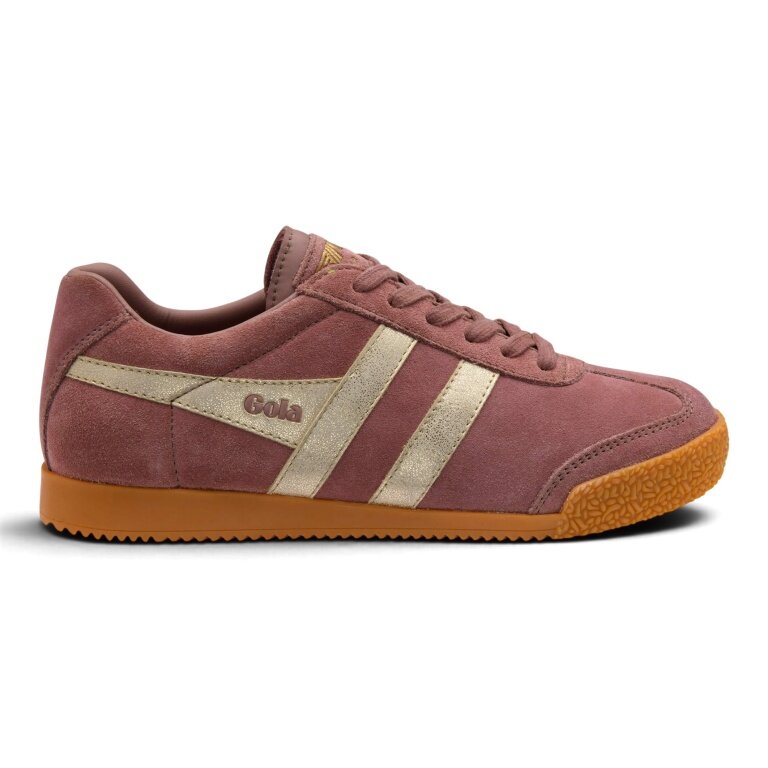 Gola Sneaker Harrier Mirror 2026 rose brown/gold/gum ladies