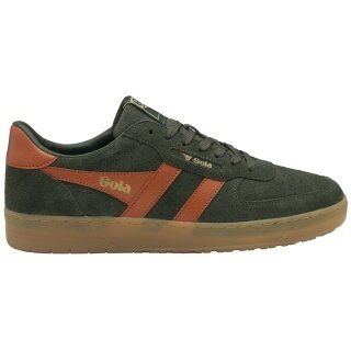 Gola Sneaker Hawk '86 2026 (Suede) khaki green/orange/gum Men's