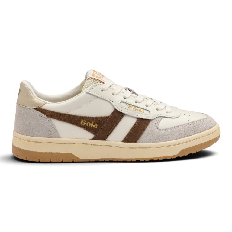 Gola Sneaker Hawk 2026 off white/otter/gold Ladies