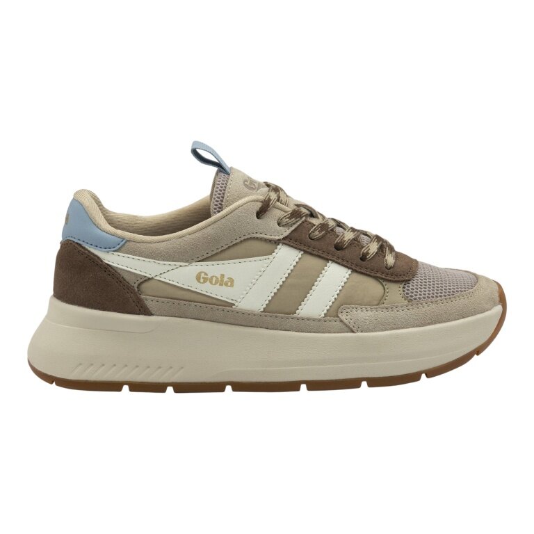 Gola Phoenix beige/brown sneakers for women