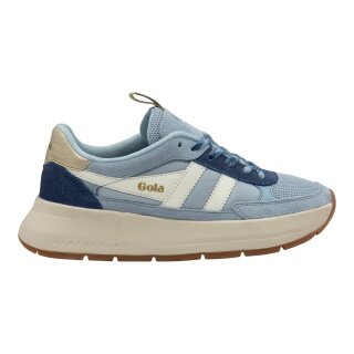 Gola Phoenix Sneakers light blue/gold ladies