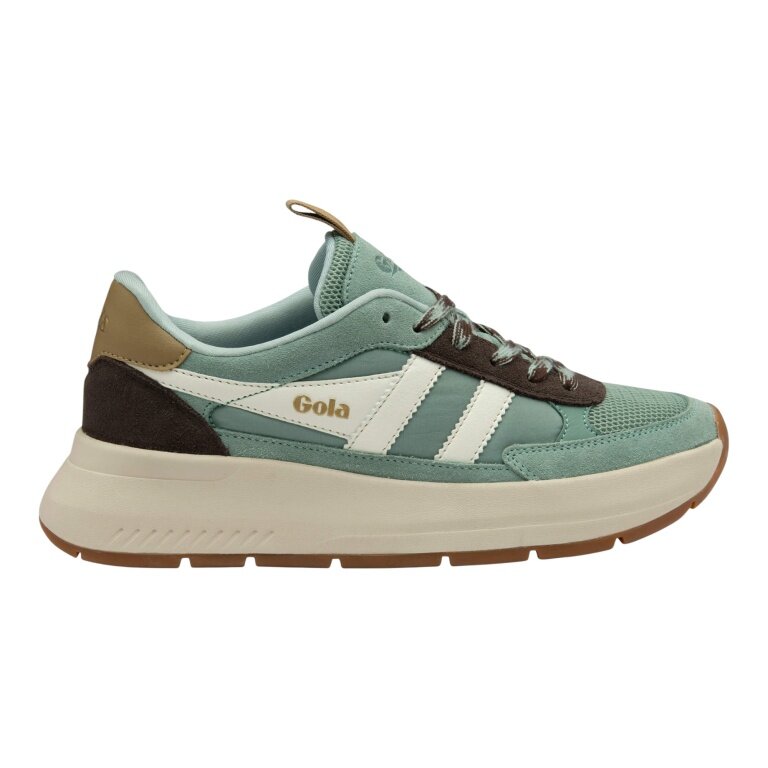 Gola Phoenix mint green/brown sneakers for women
