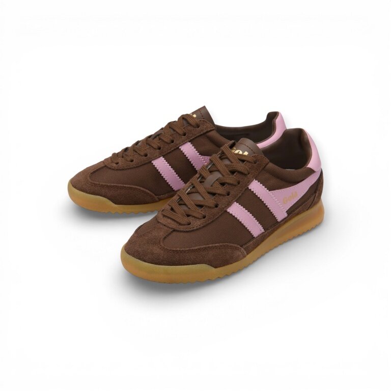 Gola Sneaker Tornado 2026 dark brown/candy pink ladies