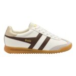 Gola Sneaker Torpedo Leather 2026 off white/dark brown/gold Ladies