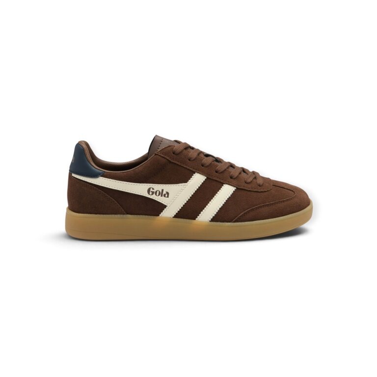 Gola Sneaker Viper (Suede) 2026 dark brown/navy blue/white men's
