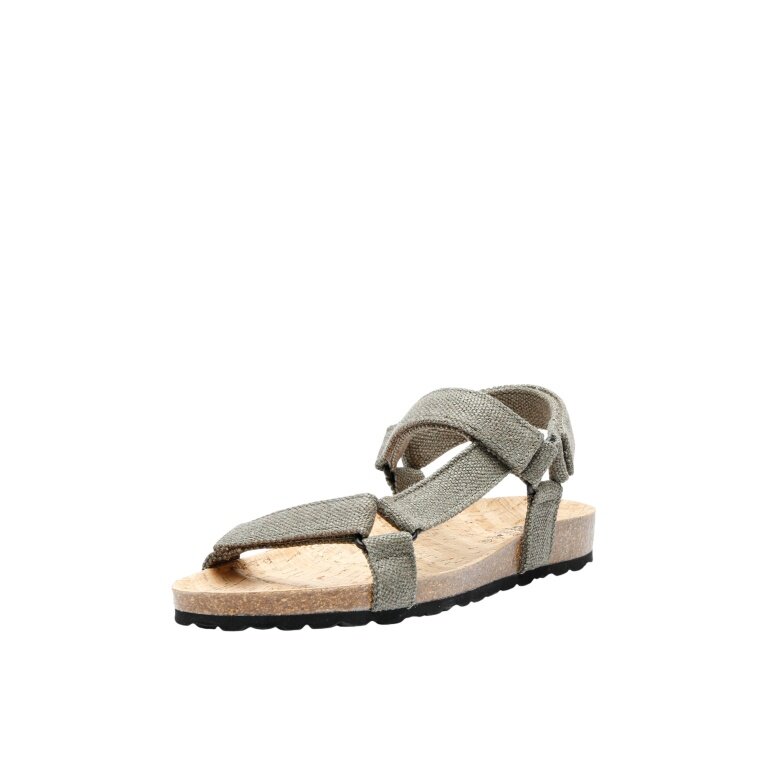 Grand Step Shoes Sandal Levi Hemp khaki Ladies