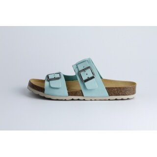 Grand Step Shoes Sandal Luca Nubuck (Leather) aqua blue