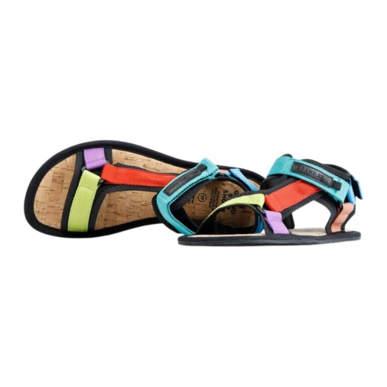 Grand Step Shoes Sandal Trekking Barefoot Multi-coloured Ladies