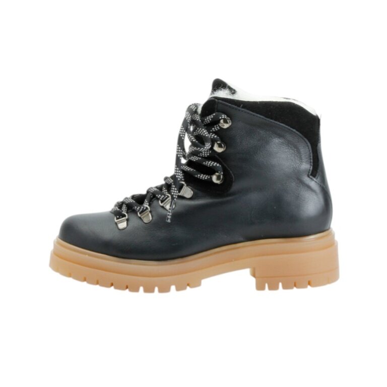 Grand Step Shoes Winter Shoes Demi Lace Bootie - black Ladies