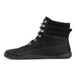 Grand Step Shoes Winter Boots - Barefoot Shoes Nox Barefoot Lace Bootie (Nubuck Leather) black