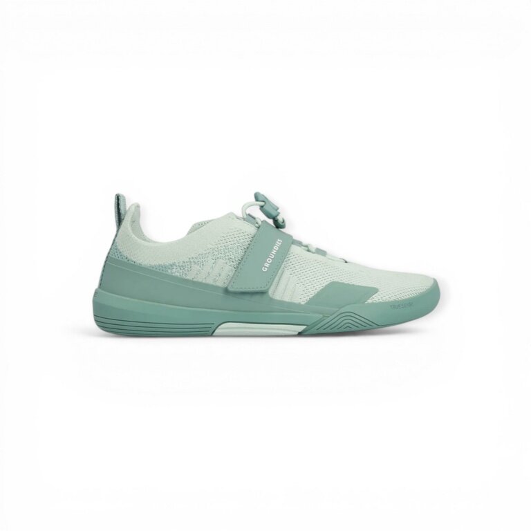 Groundies Barefoot Shoes G-Flex (Fitness Shoes, Zero Drop, Velcro Fastening) Mint Green Ladies