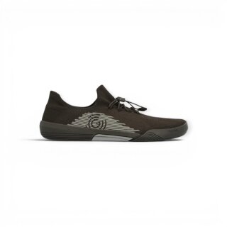 Groundies Barefoot Shoes G-Pure (Zero Drop, Anatomical Toe Box) Dark Brown Men's