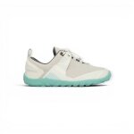 Groundies Minimal Running Shoes Chamonix TR Low (Barefoot Shoes, Zero Drop, Trail) stone grey/mint Ladies