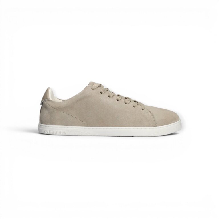 Groundies Minimal Sneaker Zero (Nappa leather, Zero Drop) grey ladies