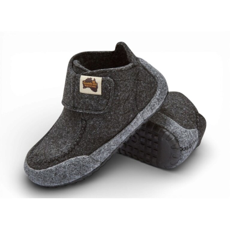 Gumbies slippers Quokka charcoal grey - 1 pair