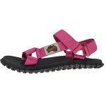 Gumbies Sandal Scrambler pink/black ladies
