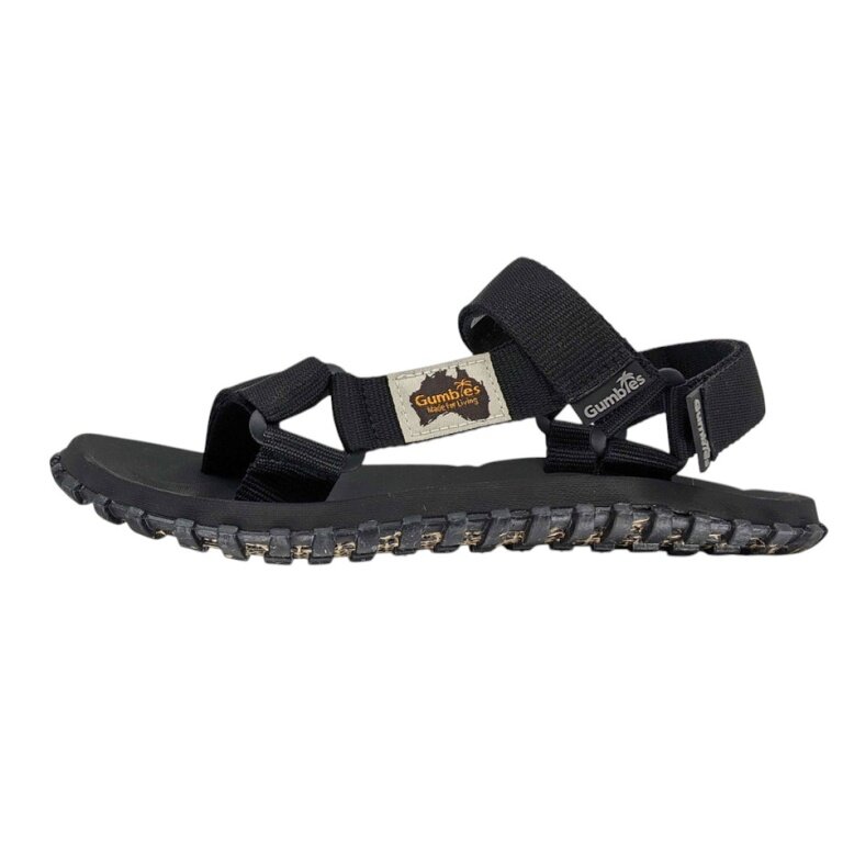 Gumbies Sandal Scrambler black