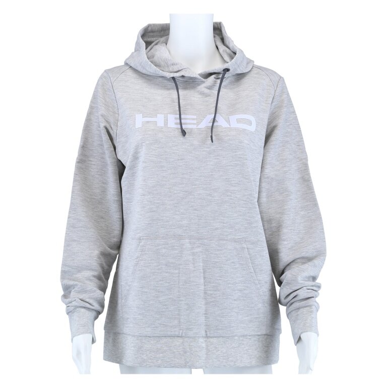 Head Hooded Sweatshirt Club Original Hoodie (Cotton Blend) Grey Ladies