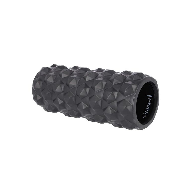 HMS Fitness Massage Roller FS107 (EVA foam, for full body training, massage knobs) black - 1 piece