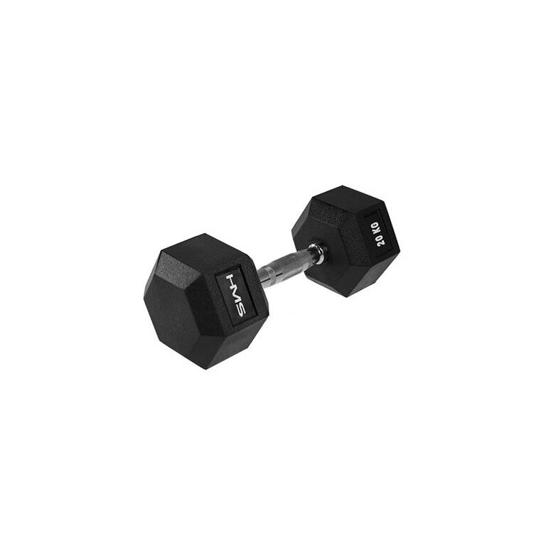 HMS Fitness Hex Pro Dumbbell 20kg - 1 piece