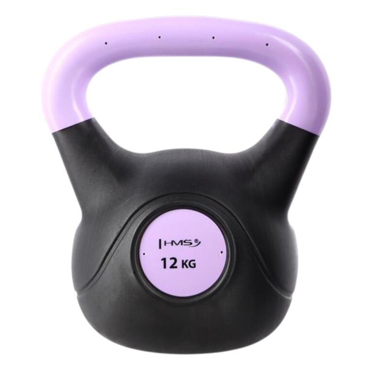 HMS Fitness Kettlebell KPC12 purple/black 12.0kg - 1 piece -