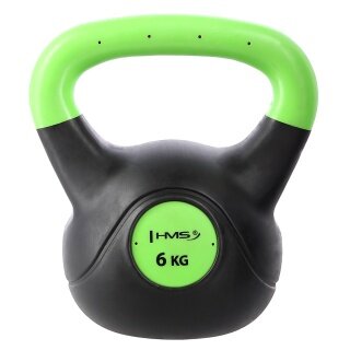 HMS Fitness kettlebell KPC06 green/black 6kg - 1 piece -