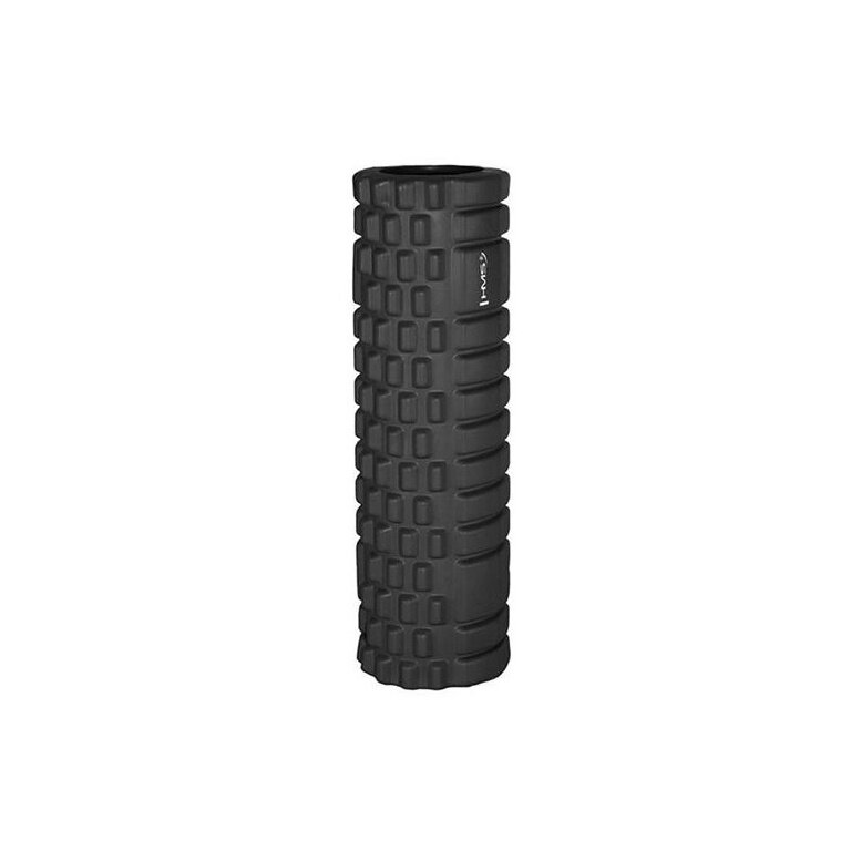 HMS Fitness Massage Roller FS102 45cm (EVA/PVC, for full body training) black - 1 piece