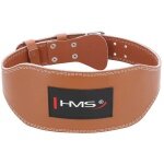 HMS Weightlifting Belt PA3998 made of Leather (Size XL) brown