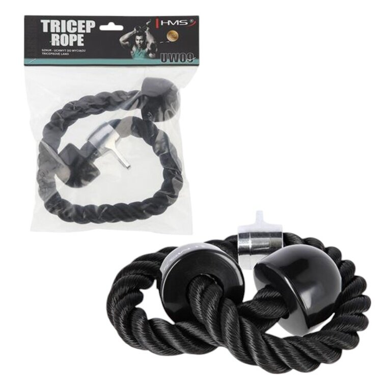 HMS Cable Pull Handle (Tricep Rope) UW09 - black