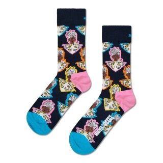 Happy Socks Daily Sock Crew Marvel X-Men Storm navy blue - 1 pair