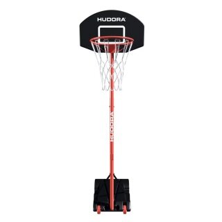 Hudora Basketball Stand Start 205 (height adjustable/stable/safe/durable) - 165cm-205cm
